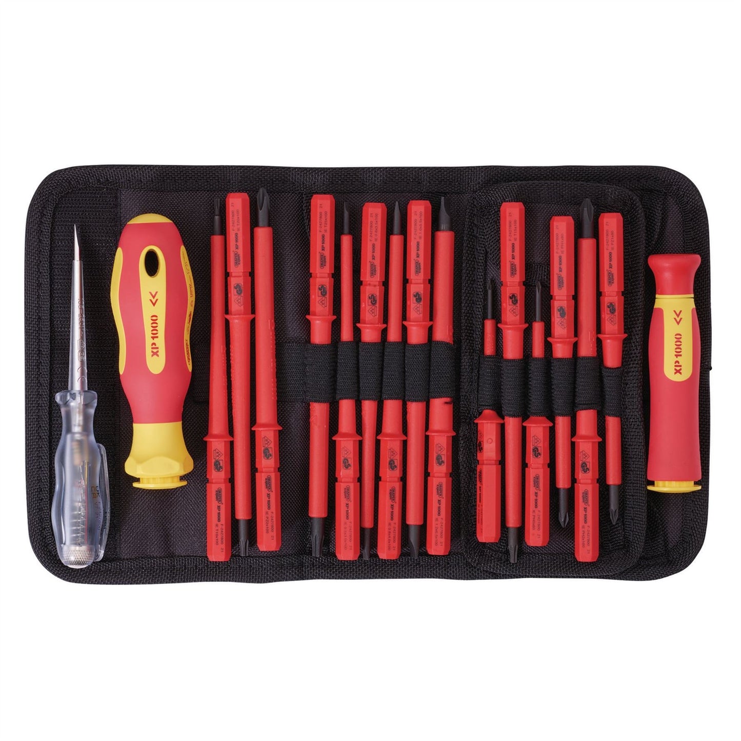 Draper 05776 XP1000® VDE Interchangeable Blade Screwdriver Set 18 Piece Draper