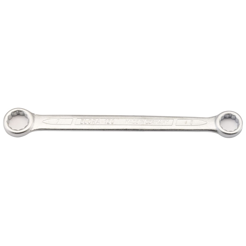 Elora 8mm x 9mm Flat Metric Ring Spanner 02406 Elora