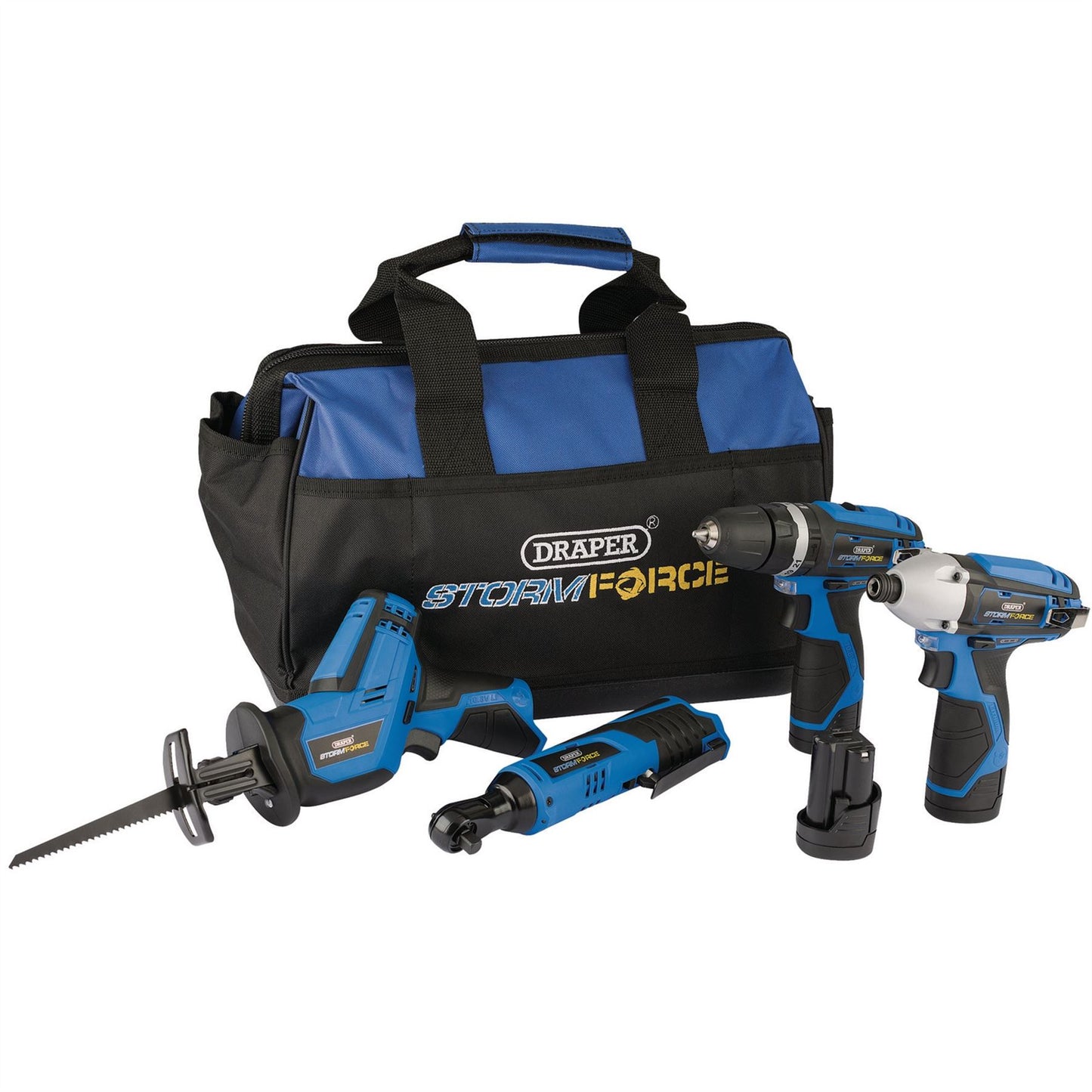 Draper 52023 Storm Force ® 10.8V Power Interchange Kit 9 Piece Draper