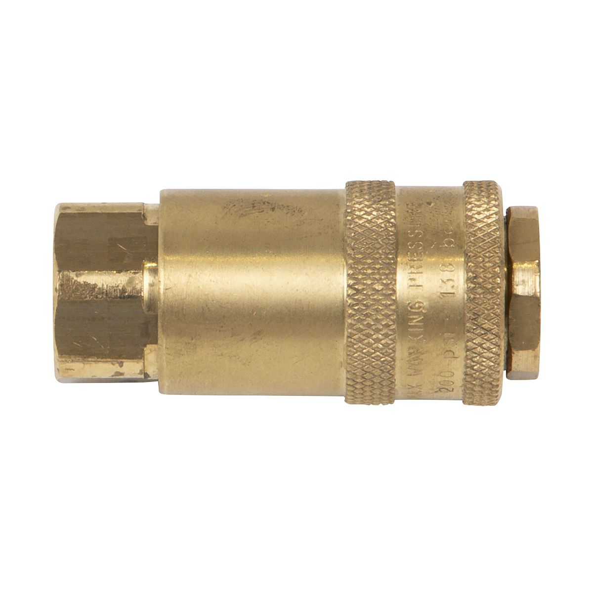 Sealey AC90 Non-Corrodible PCL Coupling Body Female 1/4"BSP Sealey
