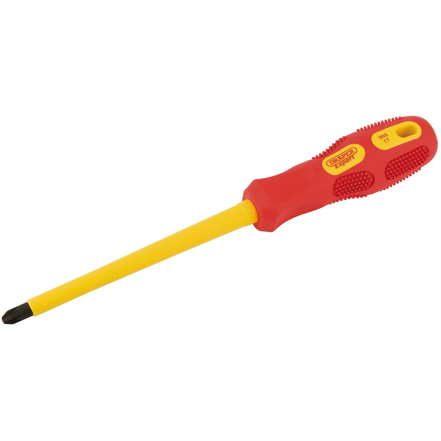 Draper 75389 VDE Approved Fully Insulated PZ TYPE Screwdriver No.3 x 150mm Draper
