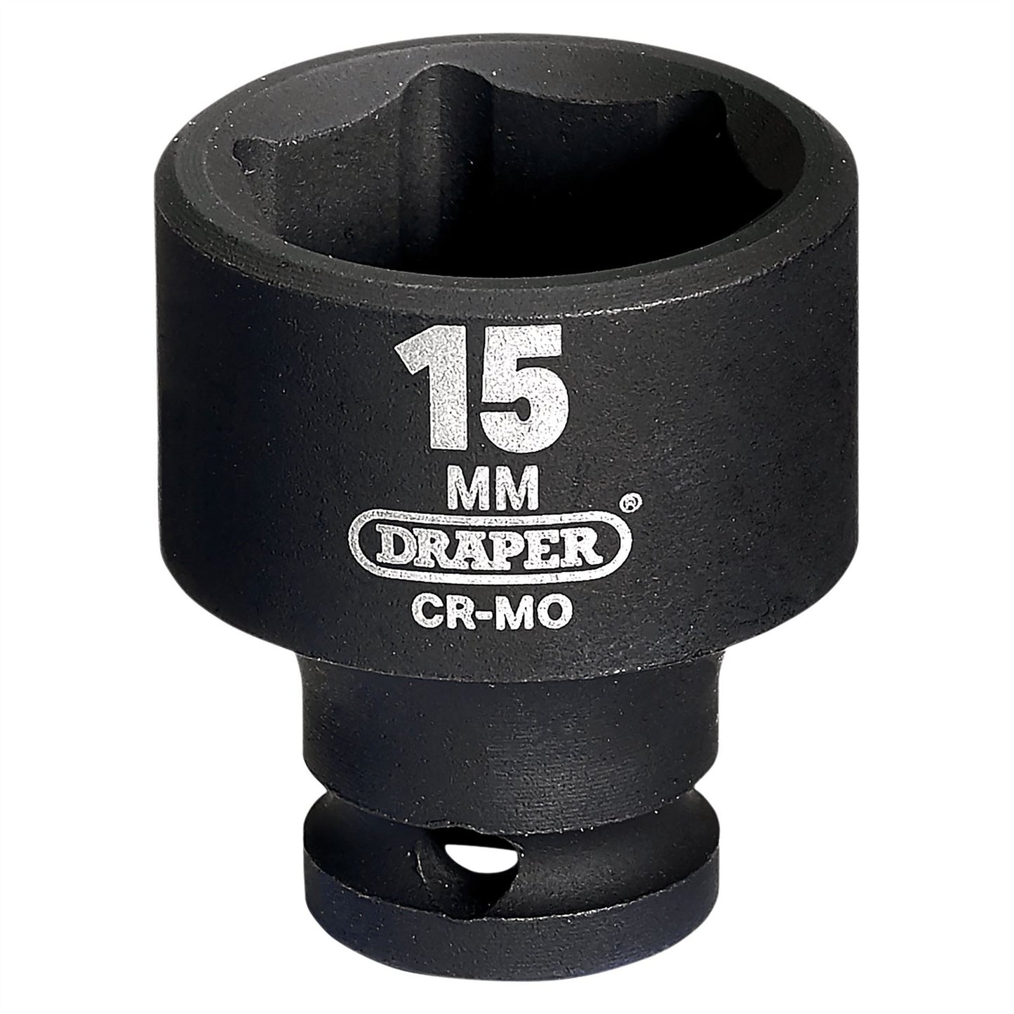 Draper 05062 Expert HI-TORQ® 6 Point Impact Socket 1/4" Sq. Dr. 15mm Draper