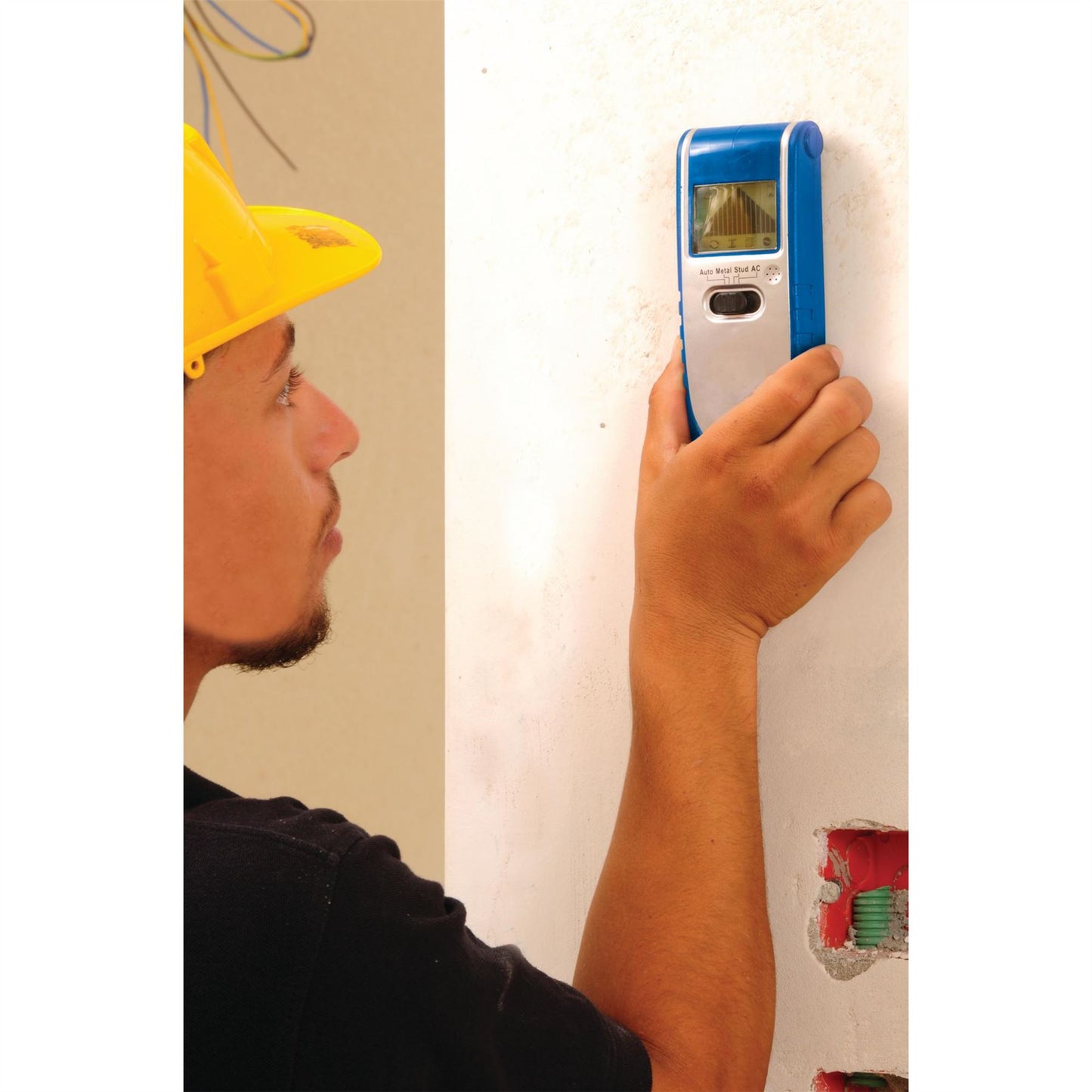 Draper 22230 Expert Digital Live Wire Metal and Stud Detector Draper