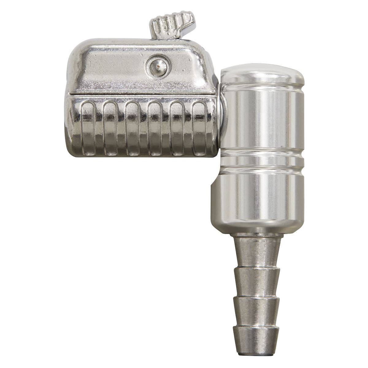 Sealey PCL8A 90° Angled Swivel Tyre Inflator Clip-On Connector 8mm Bore Sealey