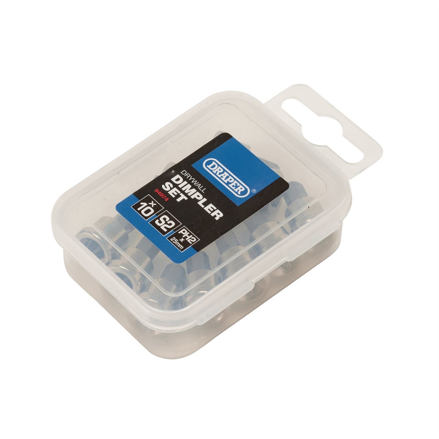 Draper 94974 Drywall Dimpler Set PH2 x 25mm 10 Piece Draper