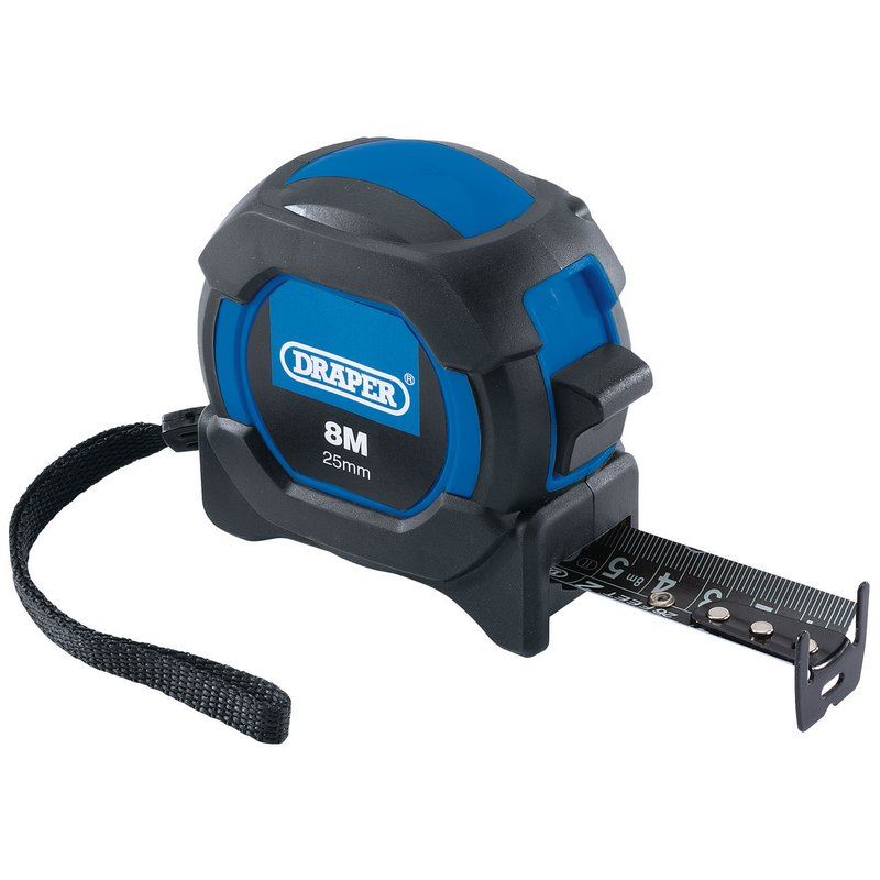 Draper 70366 Measuring Tape Class II 8m/26ft x 25mm Draper
