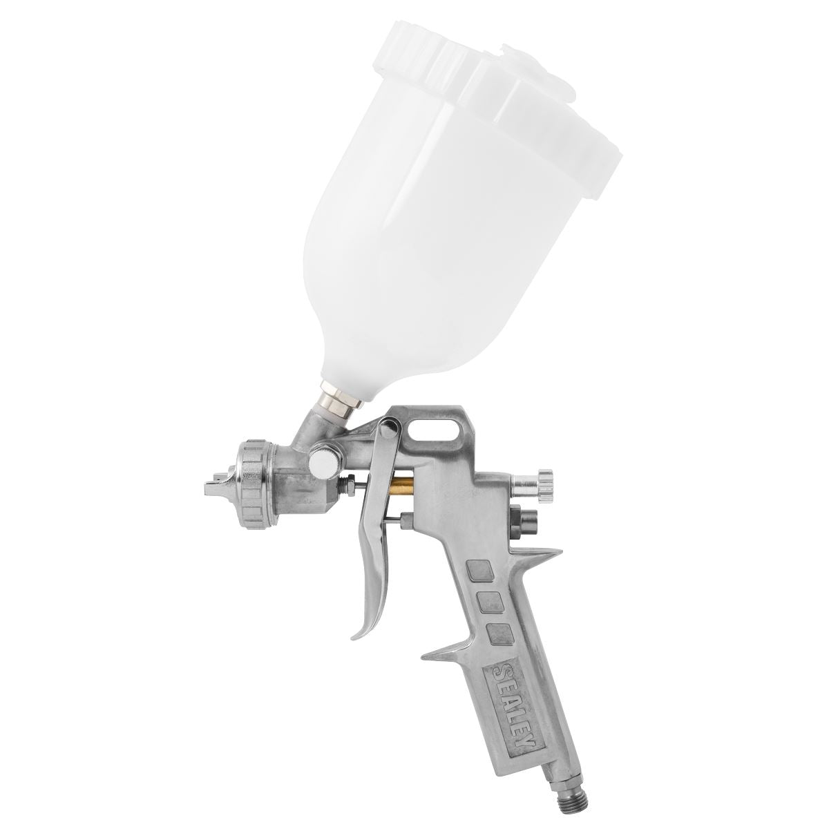 Sealey SSG503 Spray Gun Gravity Feed 1.5mm Set-Up Sealey