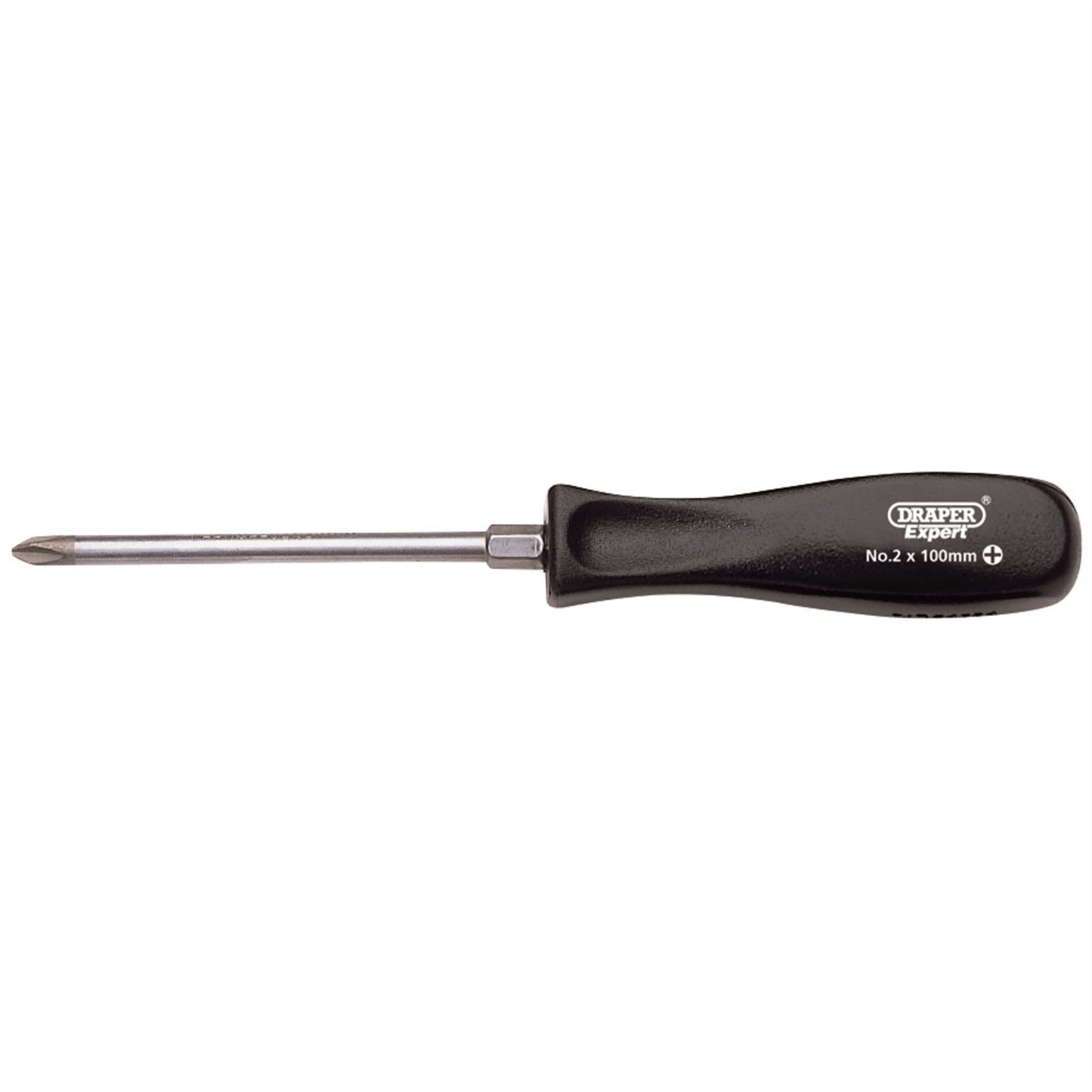 Draper 19533 Cross Slot Mechanics Screwdriver No.2 x 100mm Draper