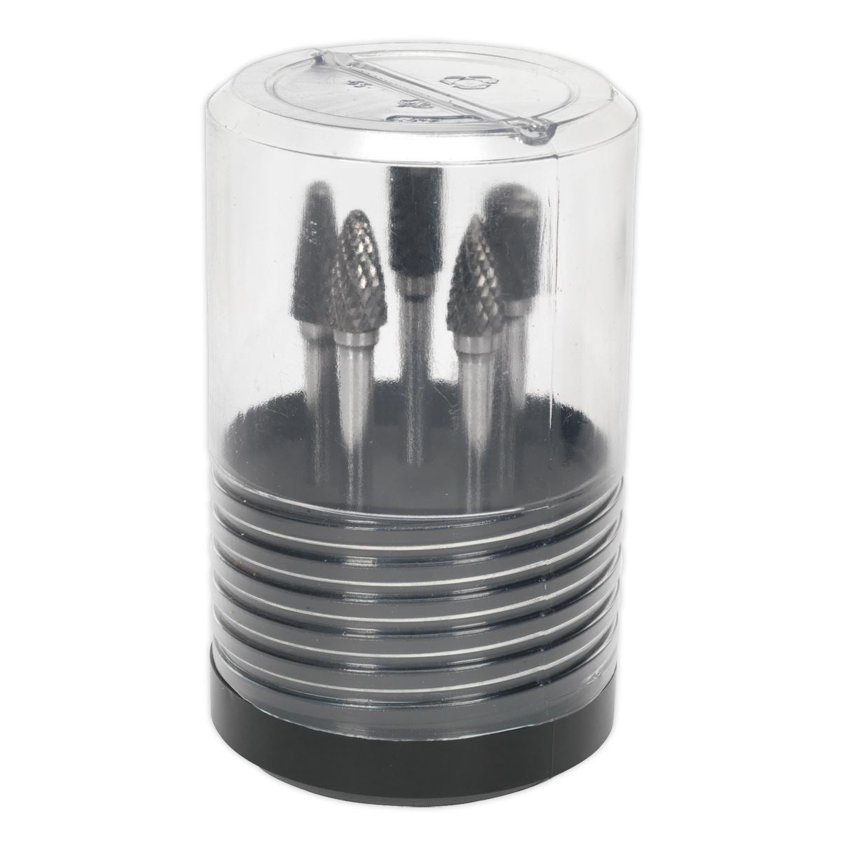Sealey SDBK5 Tungsten Carbide Rotary Burr Set 5pc Sealey
