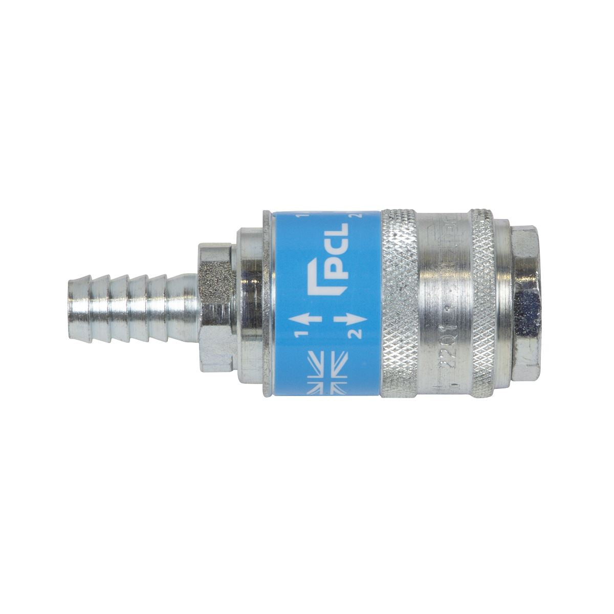 Sealey AC98 PCL Safeflow Safety Coupling Body Tailpiece for Ø3/8" Hose Sealey