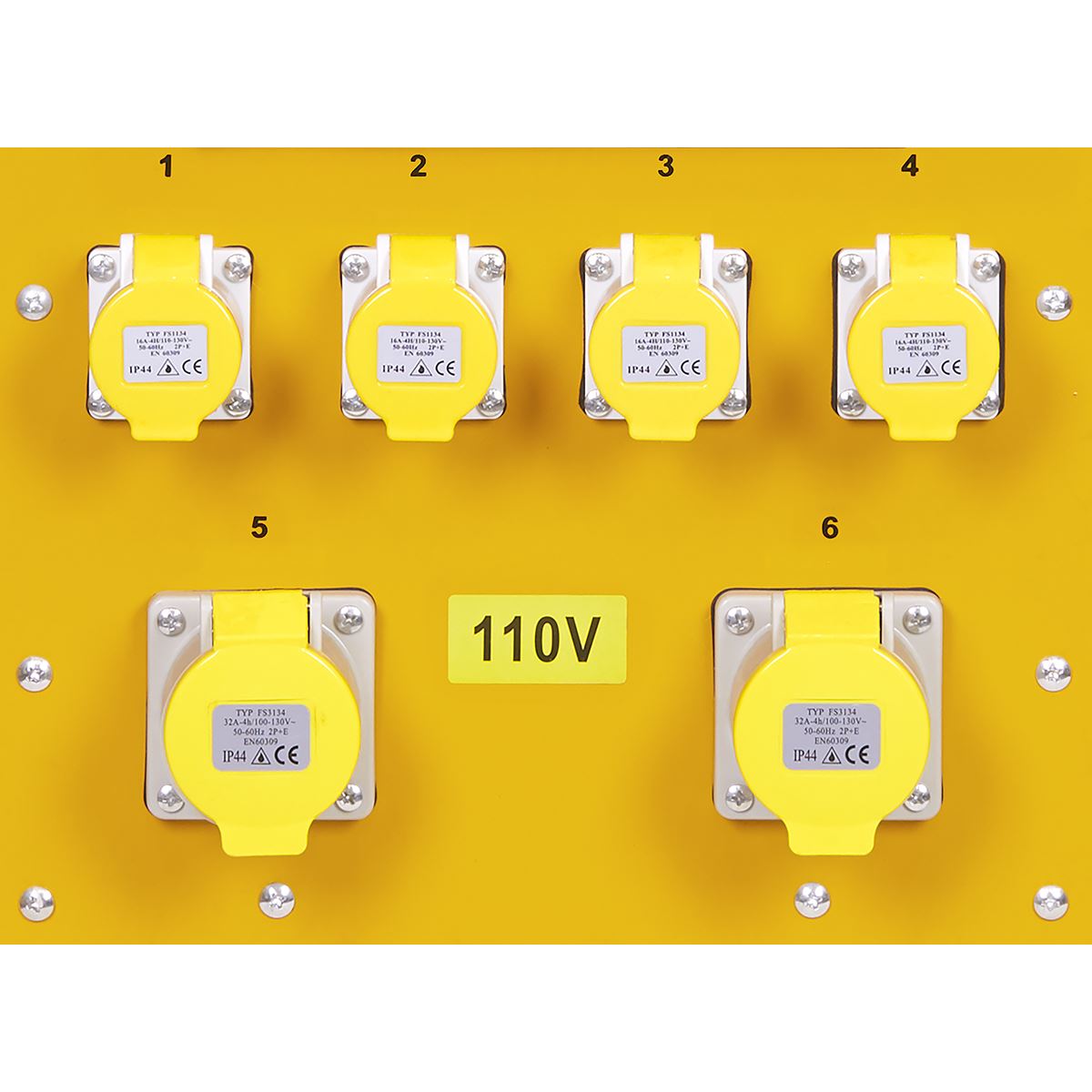 Sealey WST10000 110V 10kVA Single Phase Site Transformer Sealey