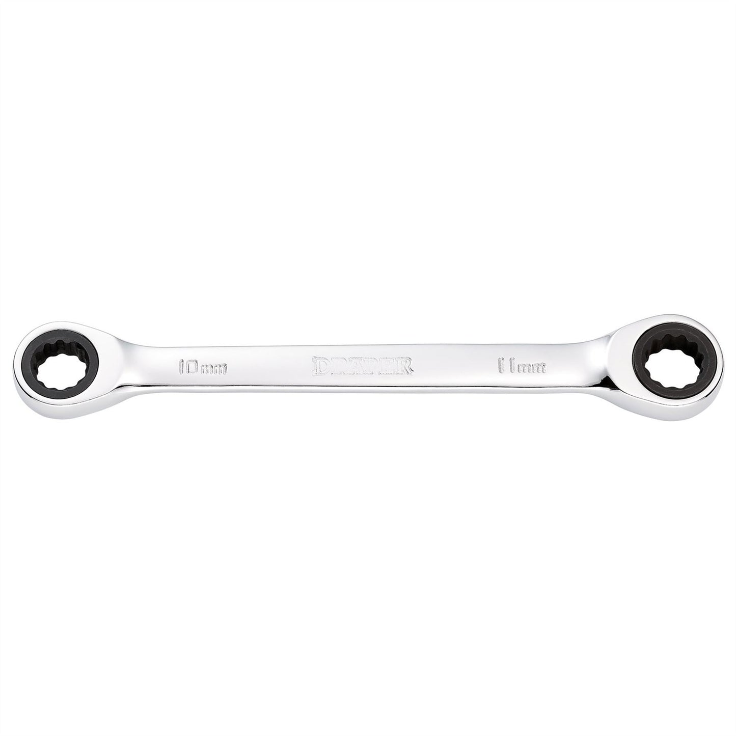 Draper 27736 HI-TORQ® Metric Double Ratchet Ring Spanner 10 x 11mm Draper