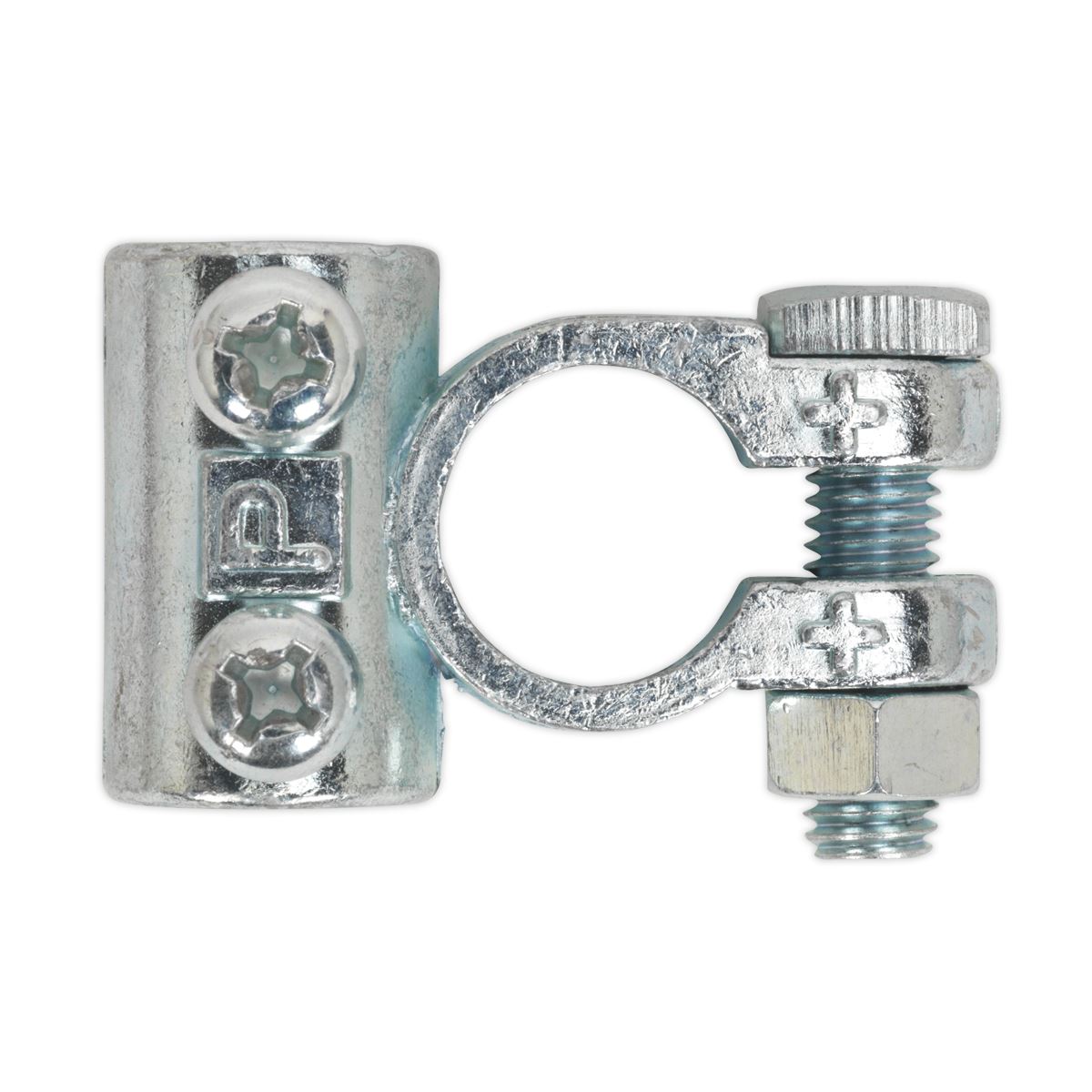 Sealey BTP3 Battery Terminal 24V Positive Medium-Duty Pack of 10 Sealey