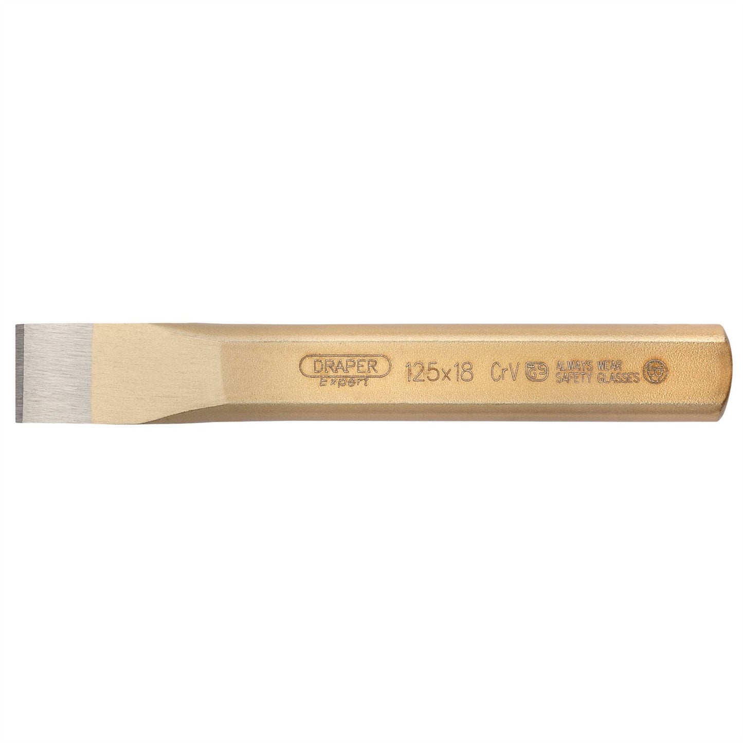 Draper 51596 Flat Cold Chisel 18 x 125mm Draper