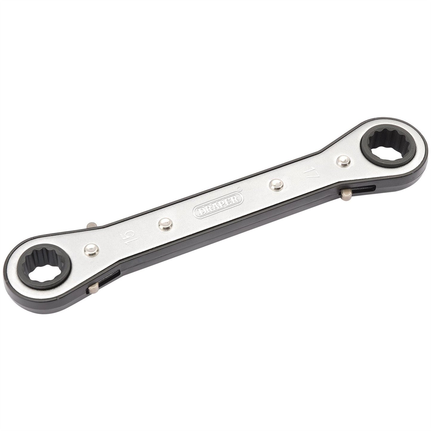 Draper 31996 Ratcheting Ring Spanner 15 x 17mm Draper