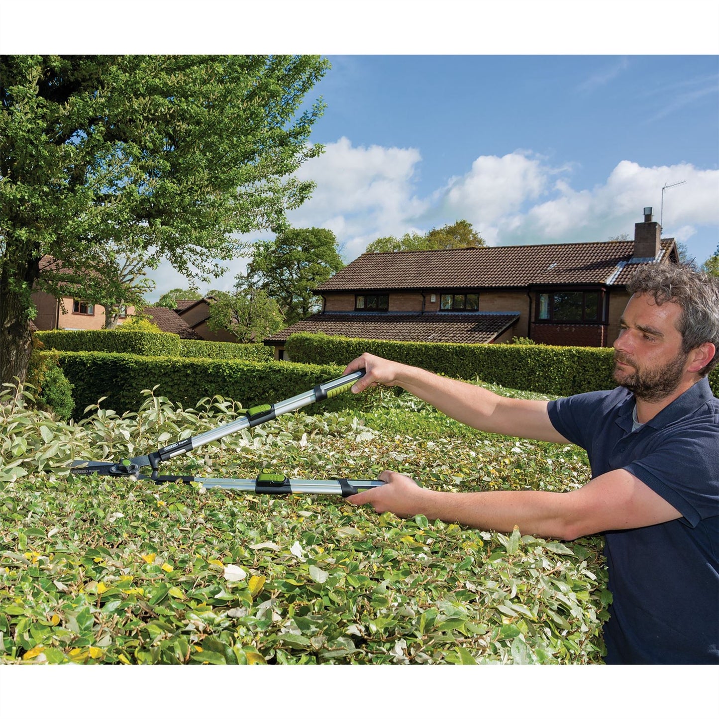 Draper 36780 Expert Telescopic Soft Grip Straight Edge Garden Shears 200mm Draper