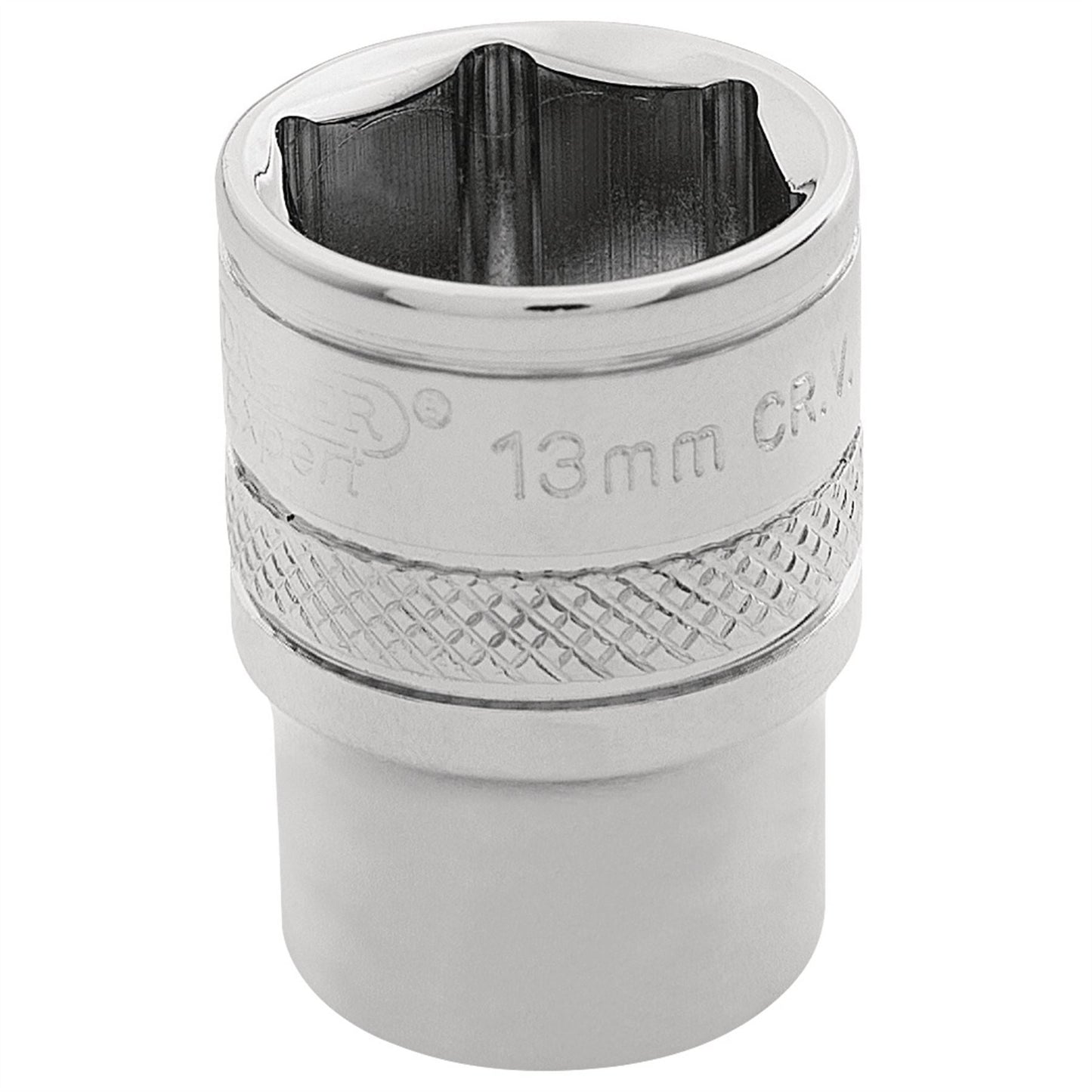 Draper 32633 HI-TORQ® 6 Point Socket 1/4" Sq. Dr. 13mm Draper