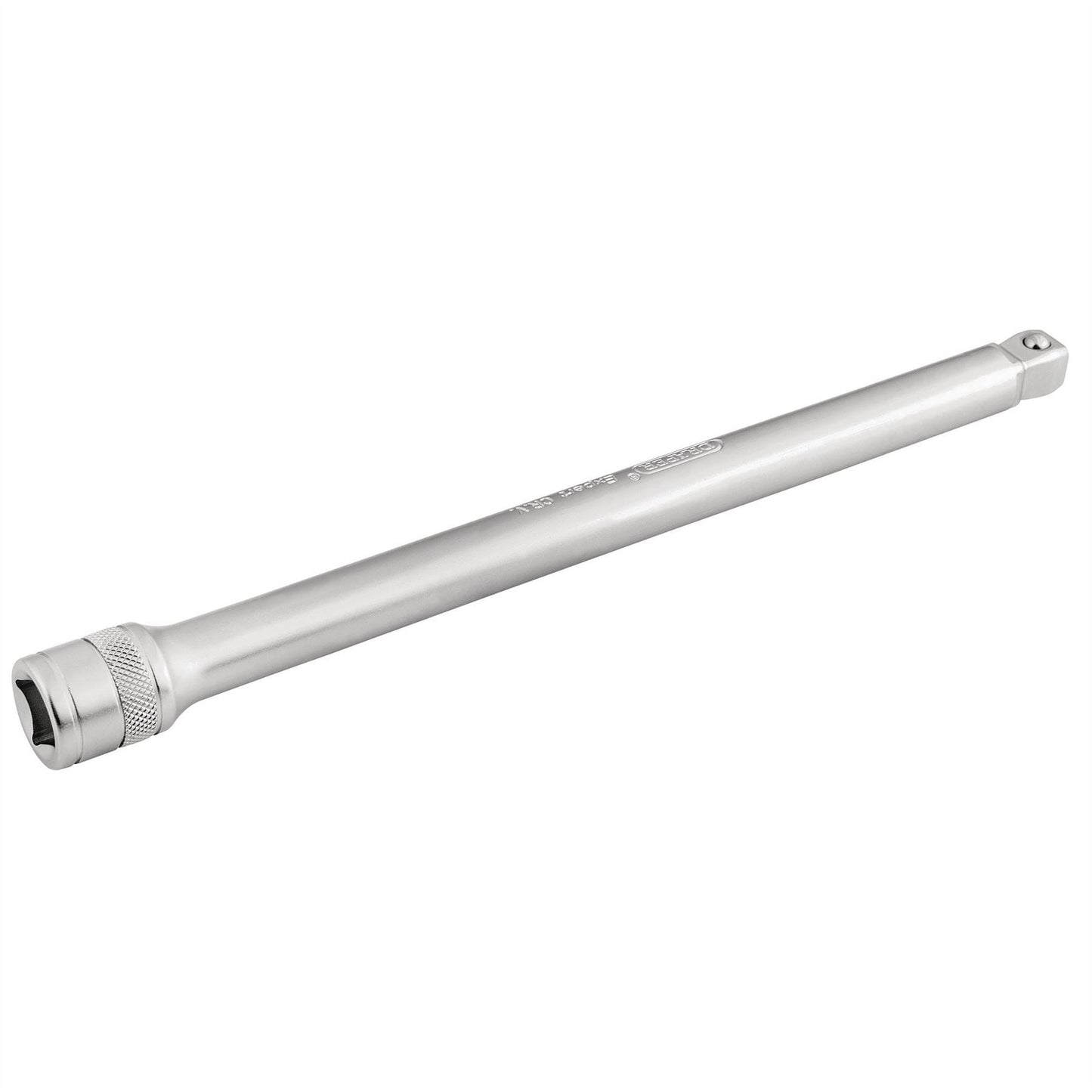 Draper 16763 Satin Chrome Wobble Extension Bar 1/2" Sq. Dr. 250mm Draper