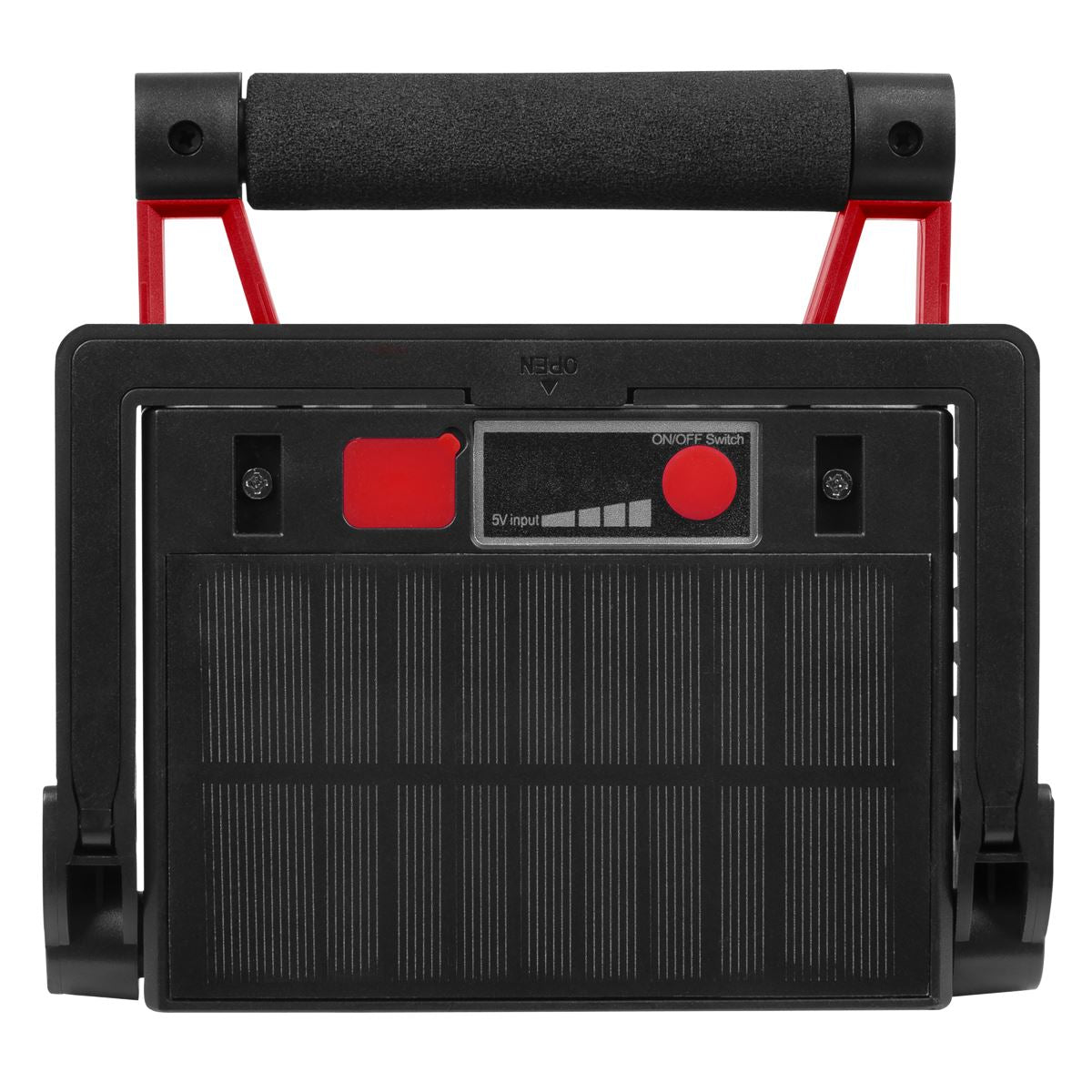 Sealey LEDFL15WS 15W COB LED Solar Powered Rechargeable Portable Floodlight Sealey