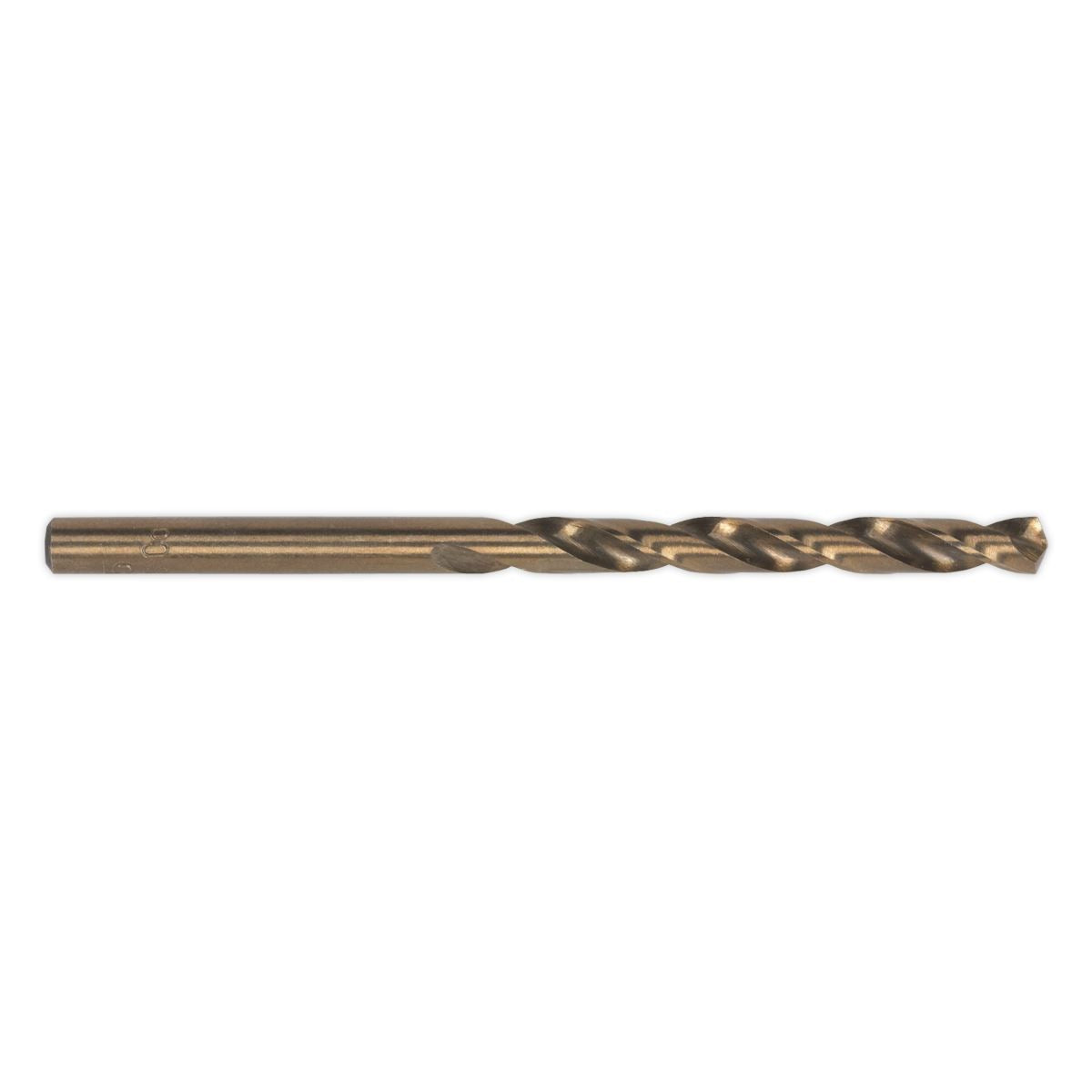 Sealey DB045CB HSS Cobalt Fully Ground Drill Bit Ø4.5mm Pack of 10 Sealey