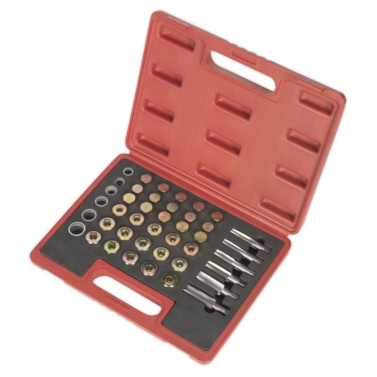 Sealey VS661 Oil Drain Plug Master Thread Repair Set Sealey