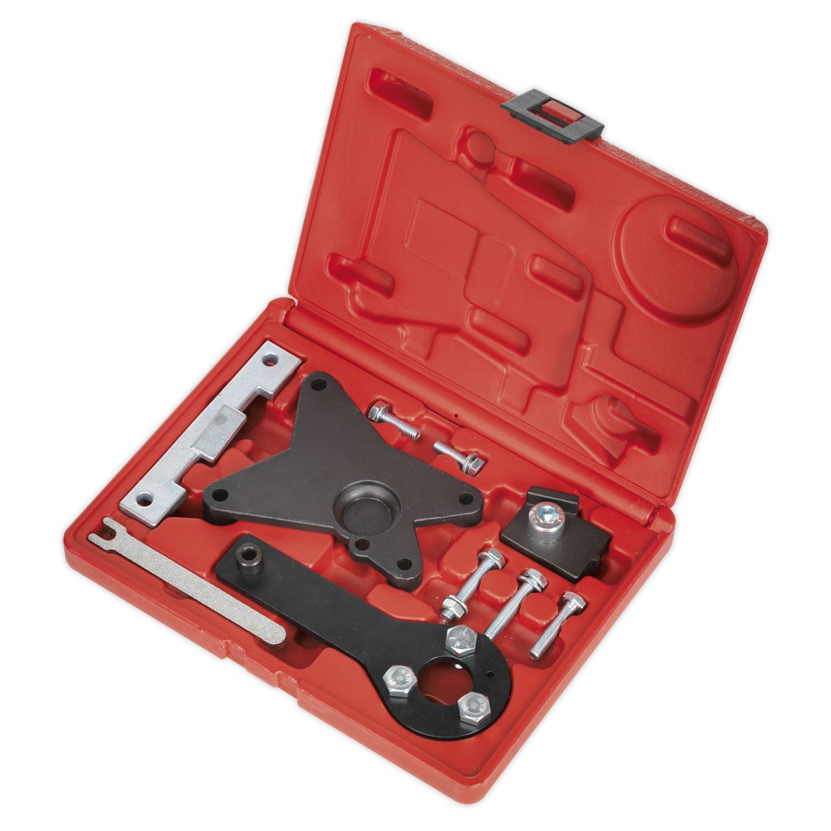 Sealey VSE5061 Petrol Engine Timing Tool Kit - for Alfa Romeo Fiat Ford Lancia 1.2/1.4 8v - Belt Drive Sealey