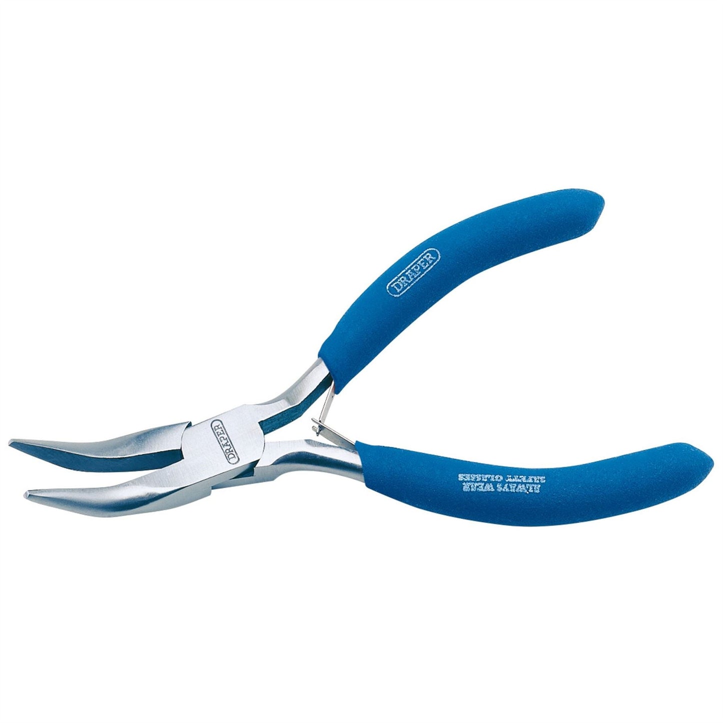 Draper 60742 Carbon Steel Bent Nose Pliers 125mm Draper