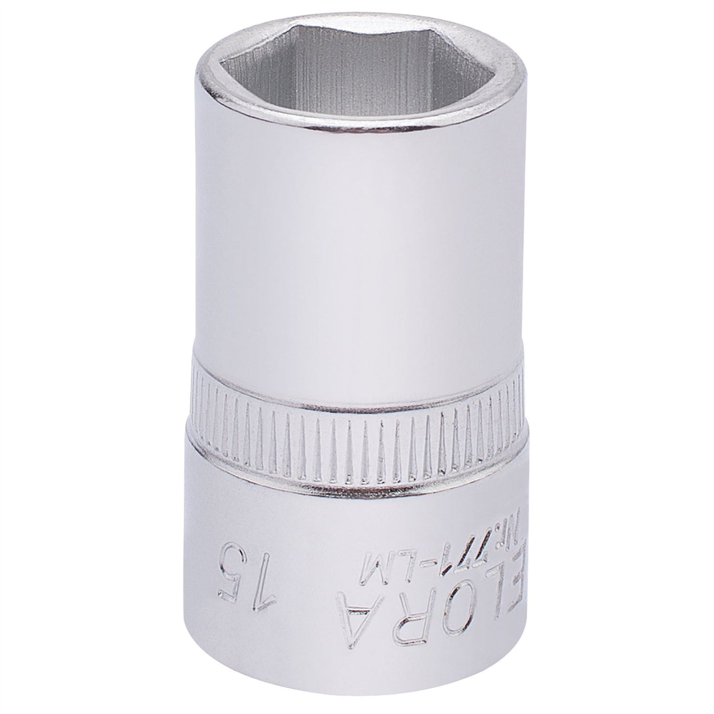 Elora 15304 Hexagon Socket 1/2" Sq. Dr. 15mm Elora