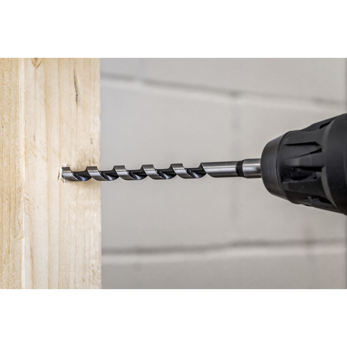 Sealey SA8X200 SDS Plus Auger Wood Drill Ø8 x 200mm Sealey