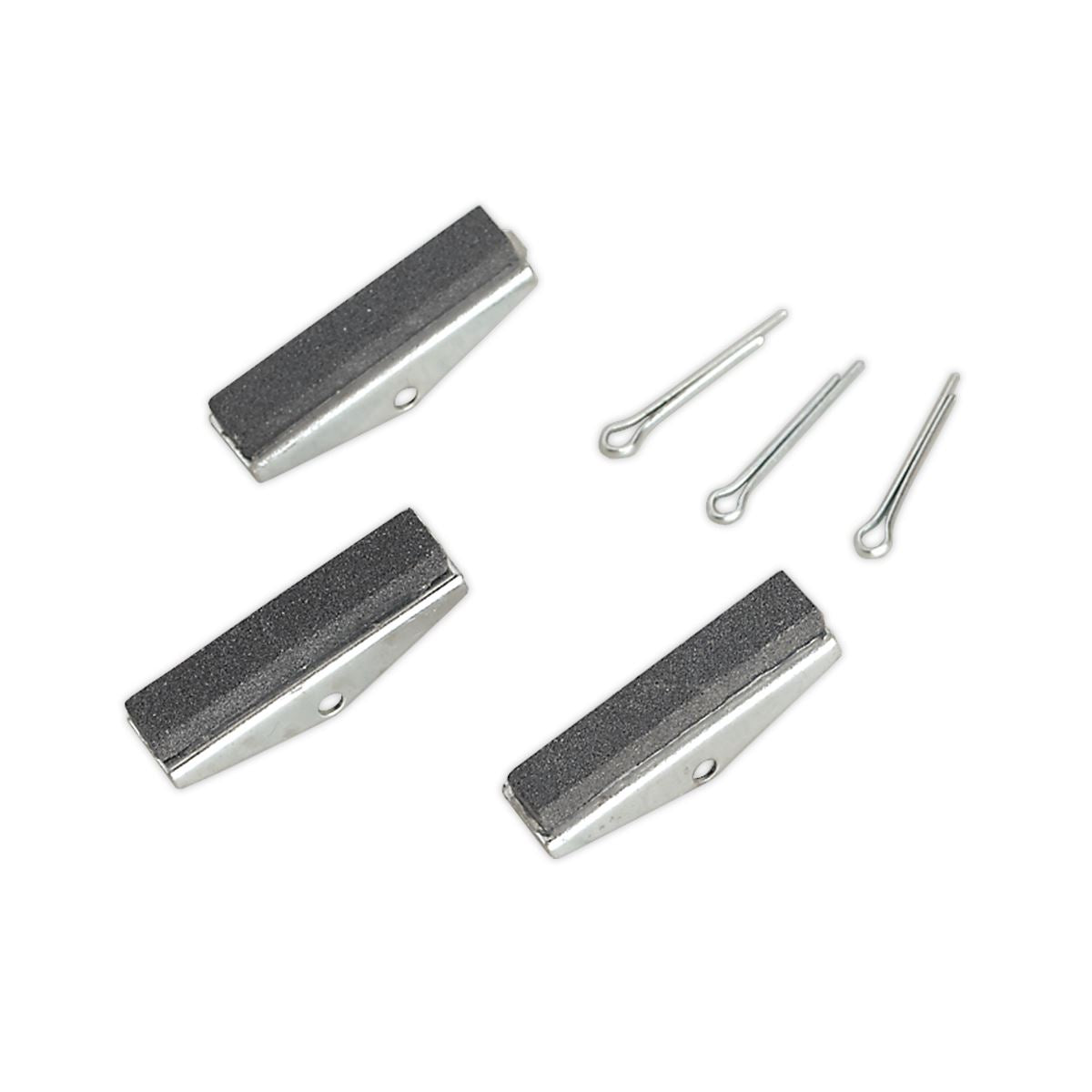 Sealey VS0221 Cylinder Hone Stone Set 3 x 1-1/8" Medium Sealey