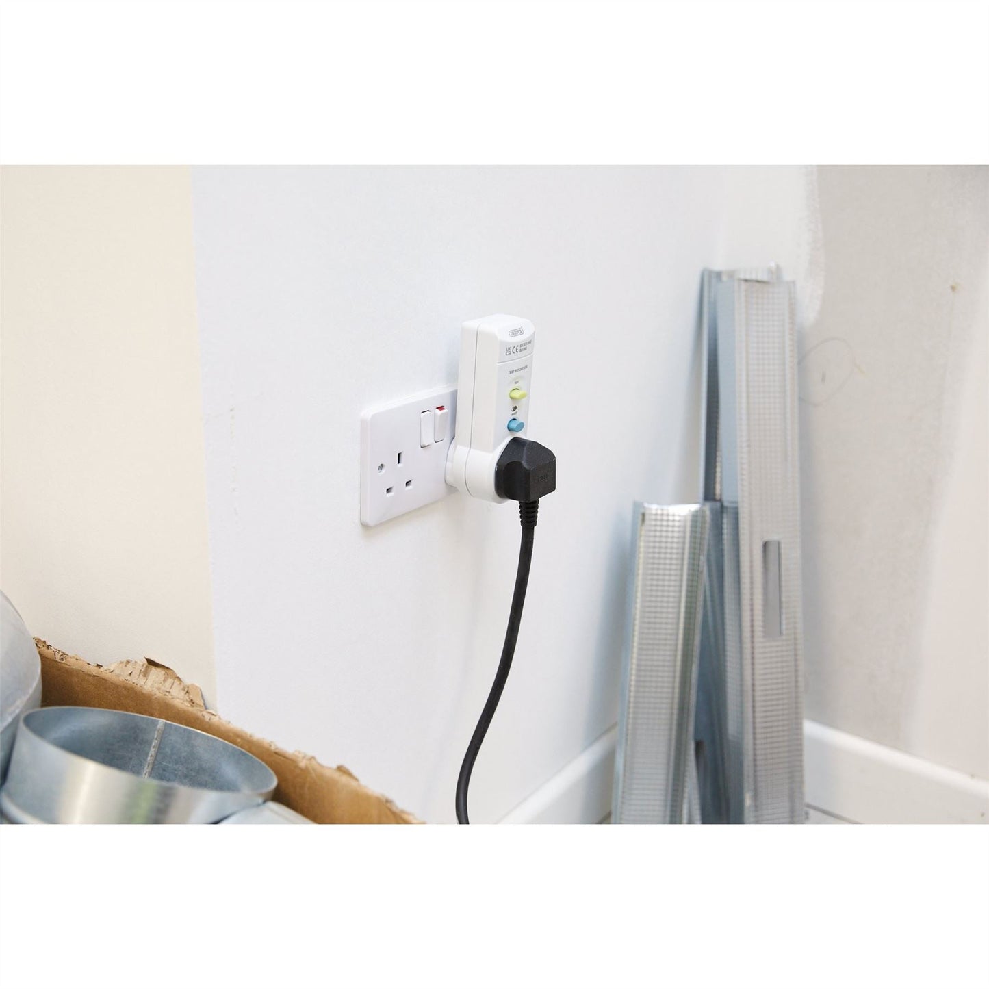 Draper 10205 RCD Adaptor 220-250v/50Hz 13 AMP Draper