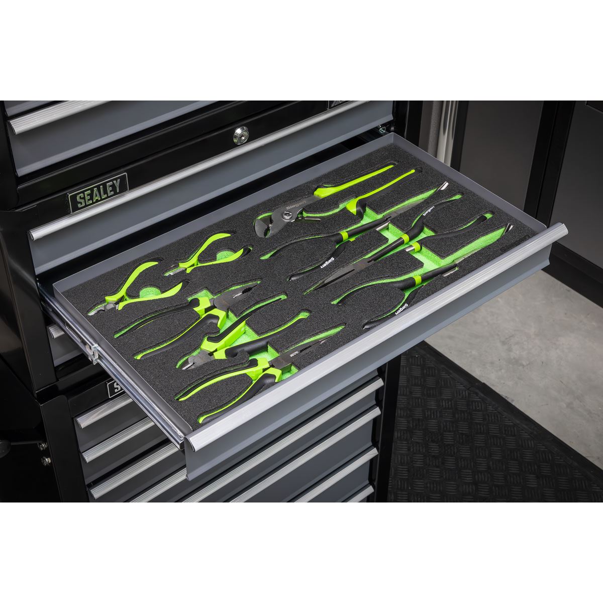 Siegen S01277 Tool Tray with Pliers Set 9pc Siegen