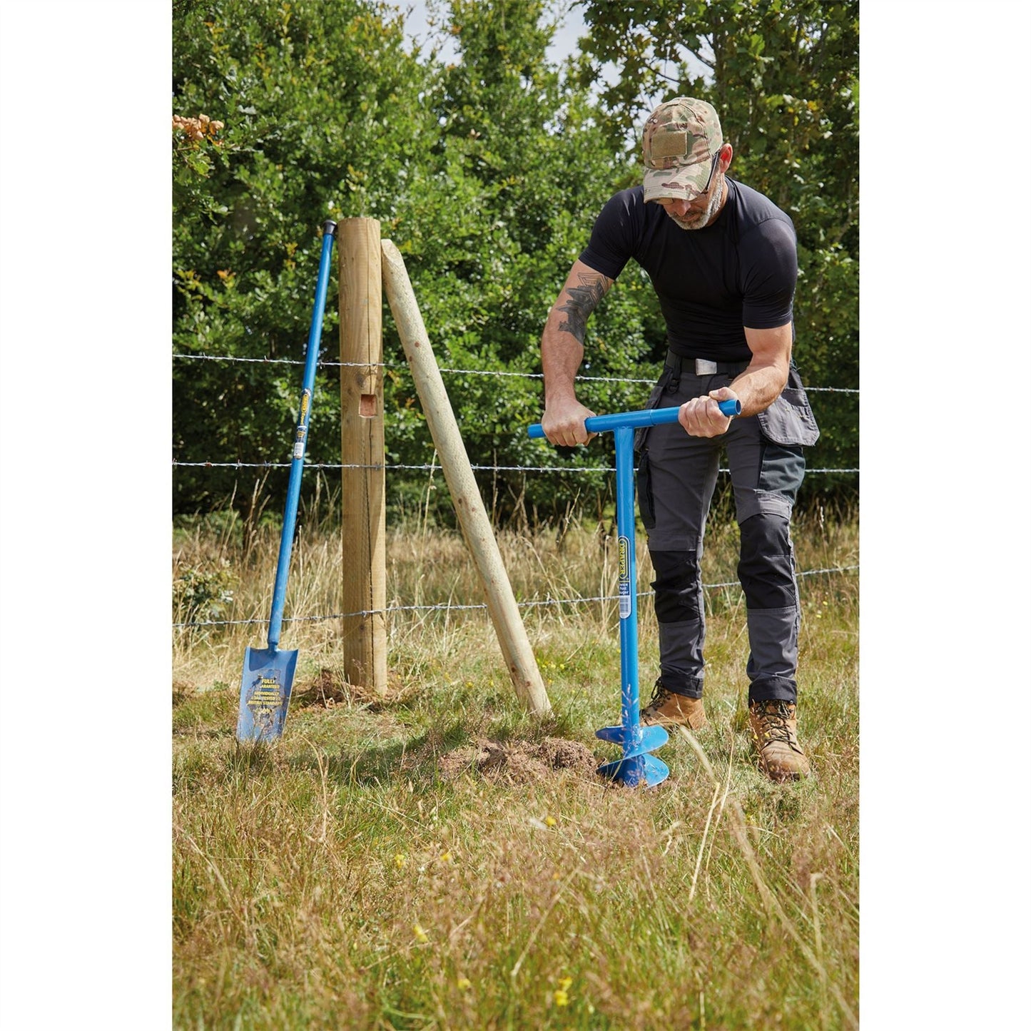 Draper 24414 Fence Post Auger 1050 x 150mm Draper