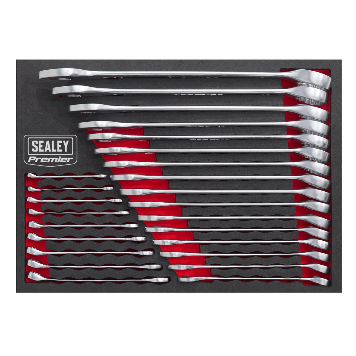 Sealey AK63258 Combination Spanner Set 25pc Metric Sealey