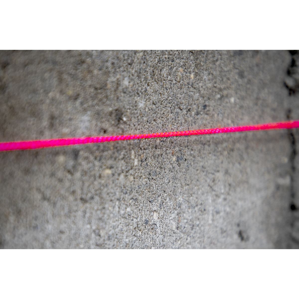 Sealey BLP1 Braided Pink Nylon Brick Line - 76m Sealey