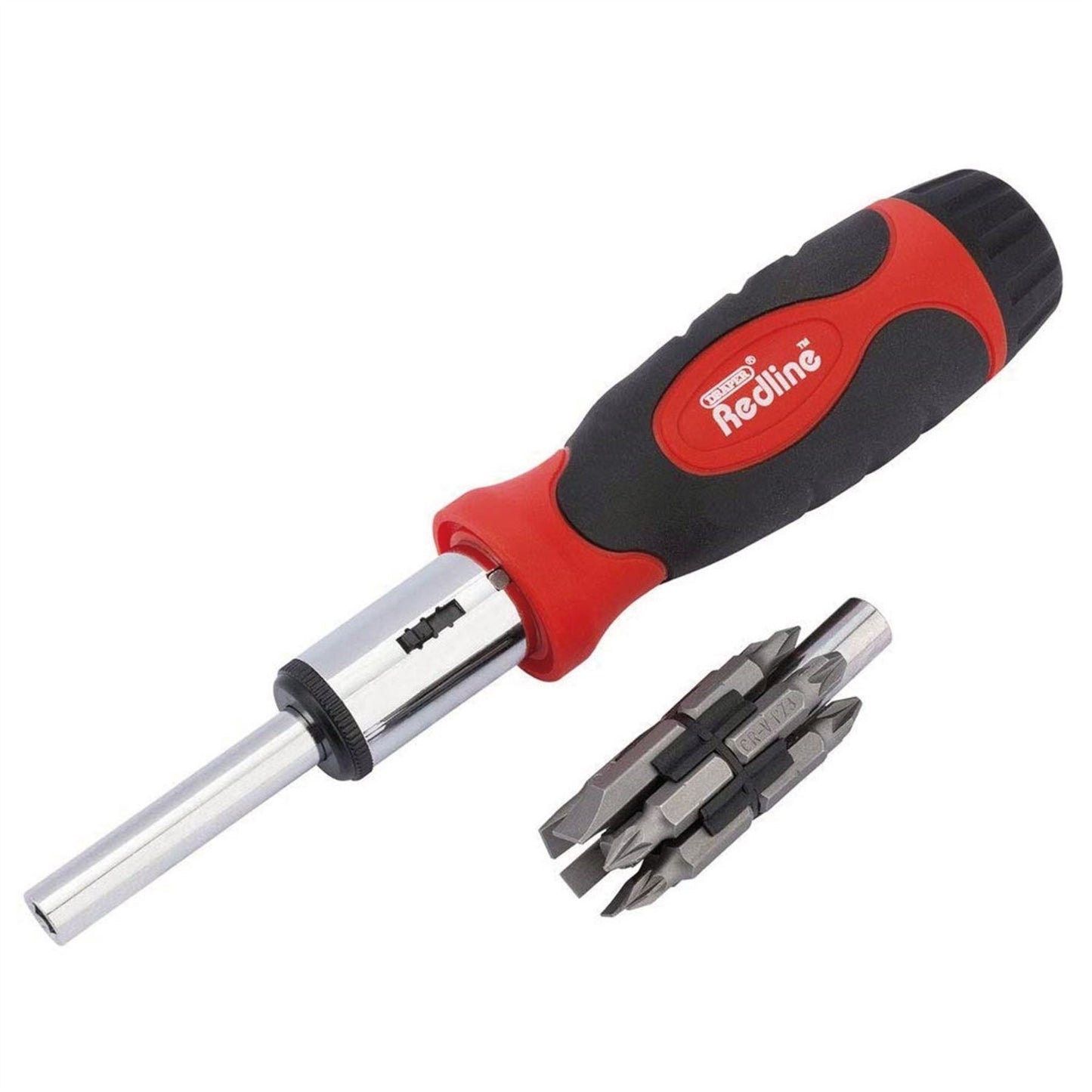 Draper 28759 Redline 14-in-1 Reversible Ratchet Driver Draper