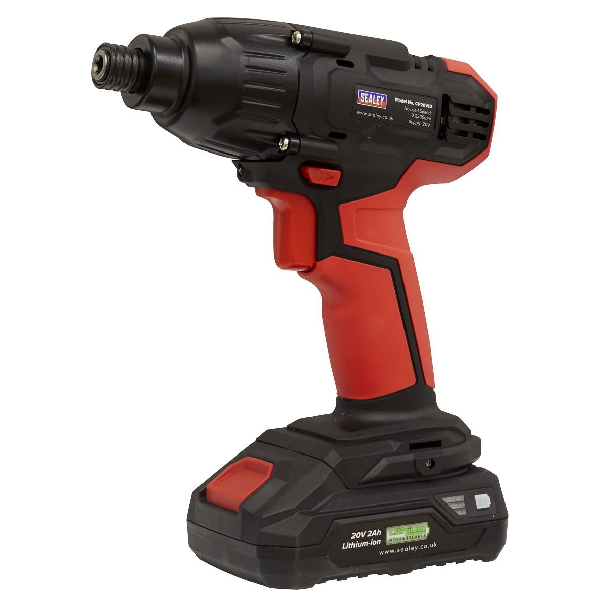 Sealey CP20VID Impact Driver 20V SV20 Series 1/4"Hex Drive - Body Only Sealey