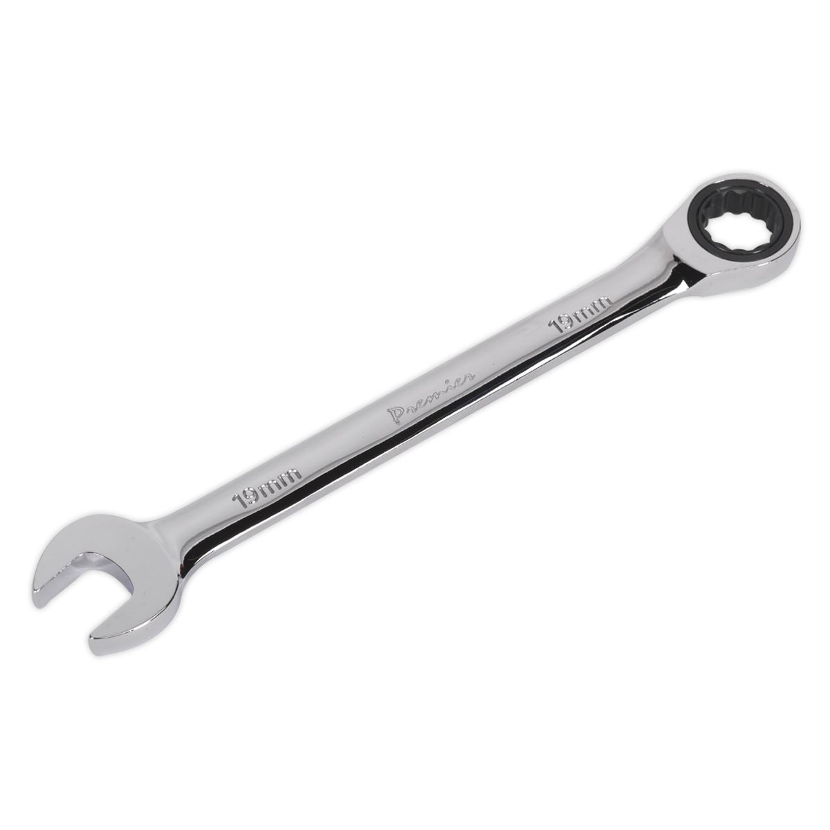 Sealey RCW19 Ratchet Combination Spanner 19mm Sealey