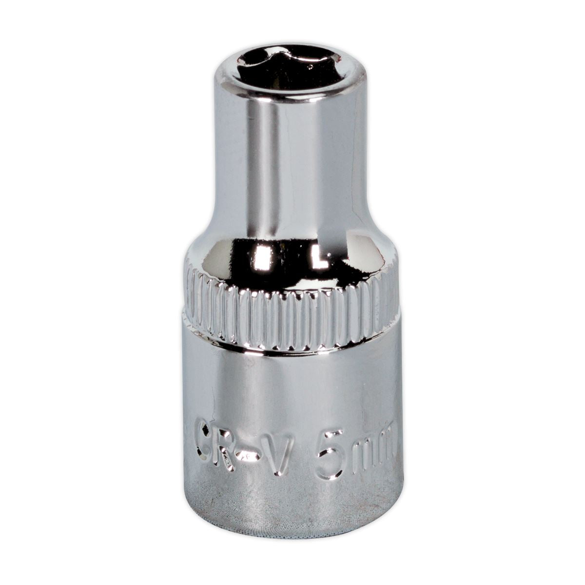 Sealey SP1405 WallDrive® Socket 5mm 1/4"Sq Drive Fully Polished Sealey