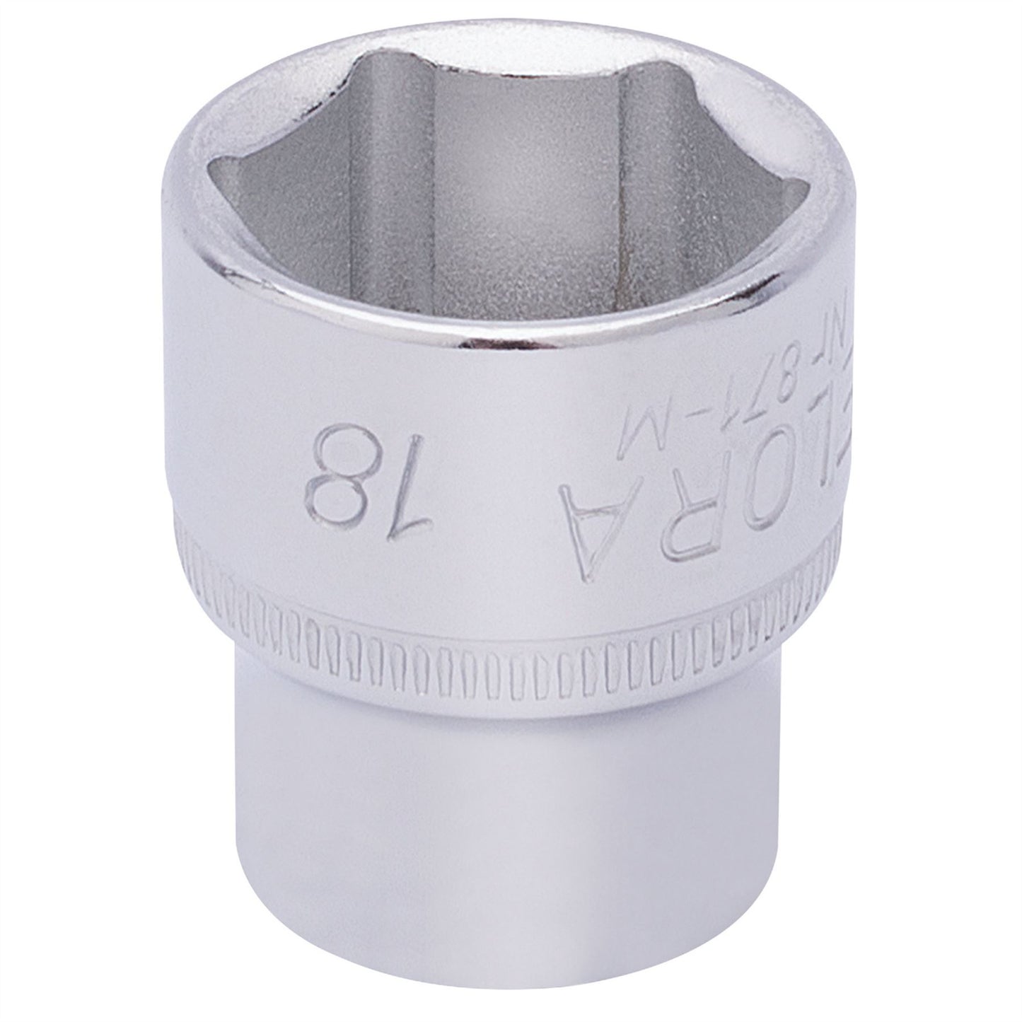 Elora 15235 Hexagon Socket 3/8" Sq. Dr. 18mm Elora