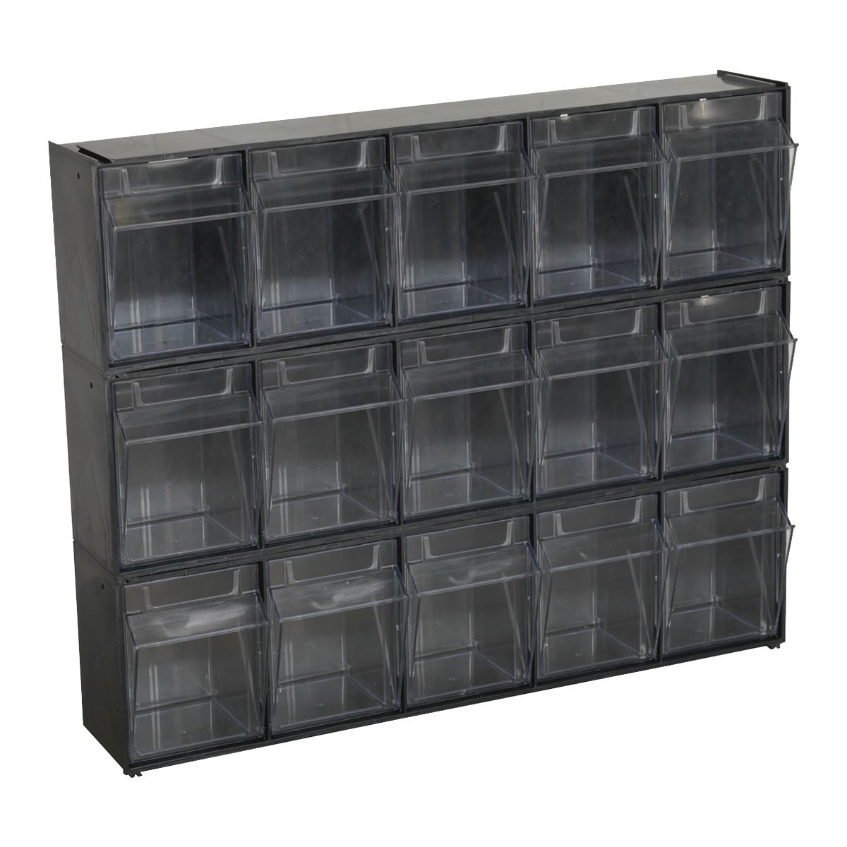 Sealey APDC5 Stackable Cabinet Box 5 Bins Sealey