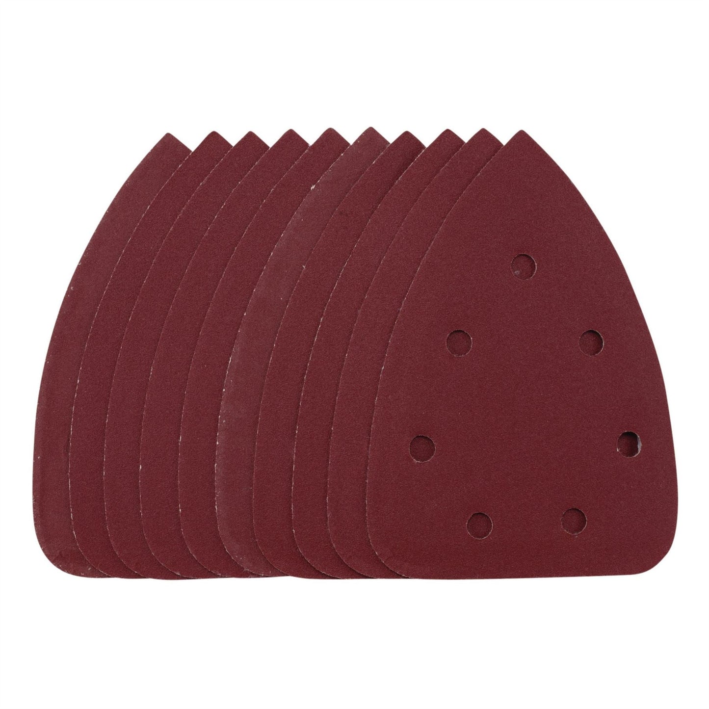 Draper 08625 Detail Sanding Sheets with Hook and Loop 140mm 240 Grit SSD6 Pack of 10 Draper