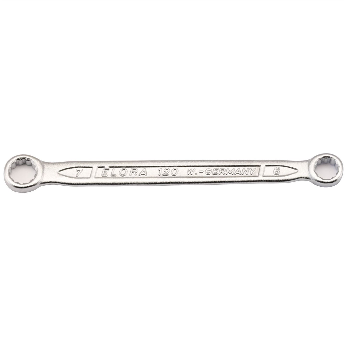 Elora 94354 Flat Metric Ring Spanner 6 x 7mm Elora