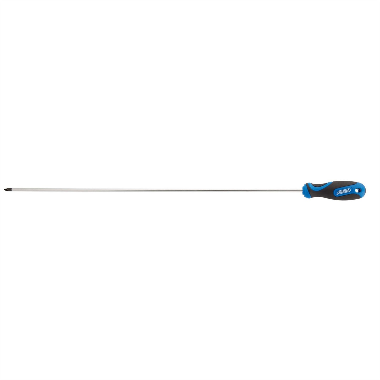 Draper 53487 Extra Long Reach Soft Grip PZ Type Screwdriver No.1 x 450mm Draper