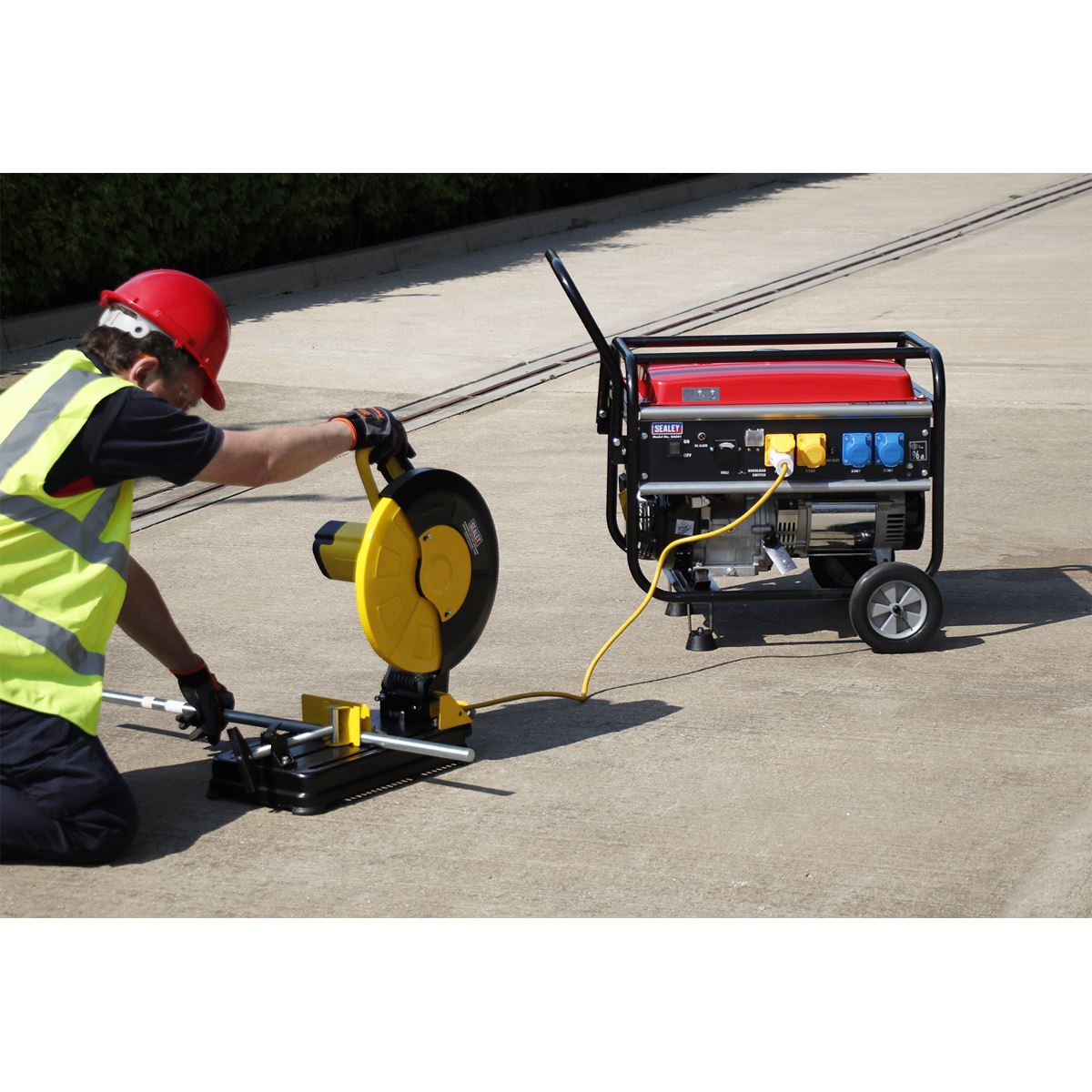 Sealey G5501 Generator 5500W 110/230V 13hp Sealey