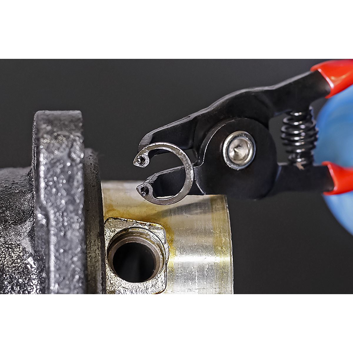 Sealey AK8449 Mini Circlip Pliers Set 4pc Sealey