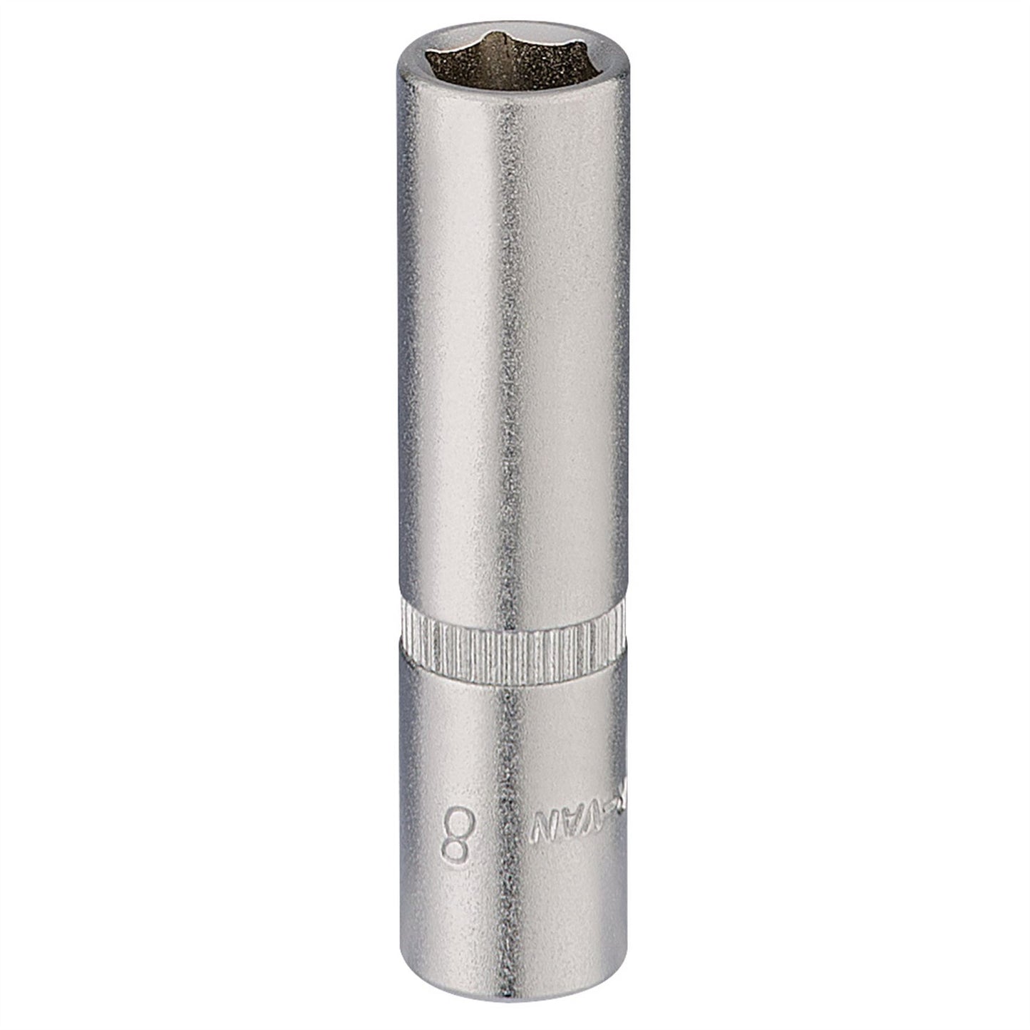 Elora 58728 Deep Socket 1/4" Sq. Dr. 8mm Elora