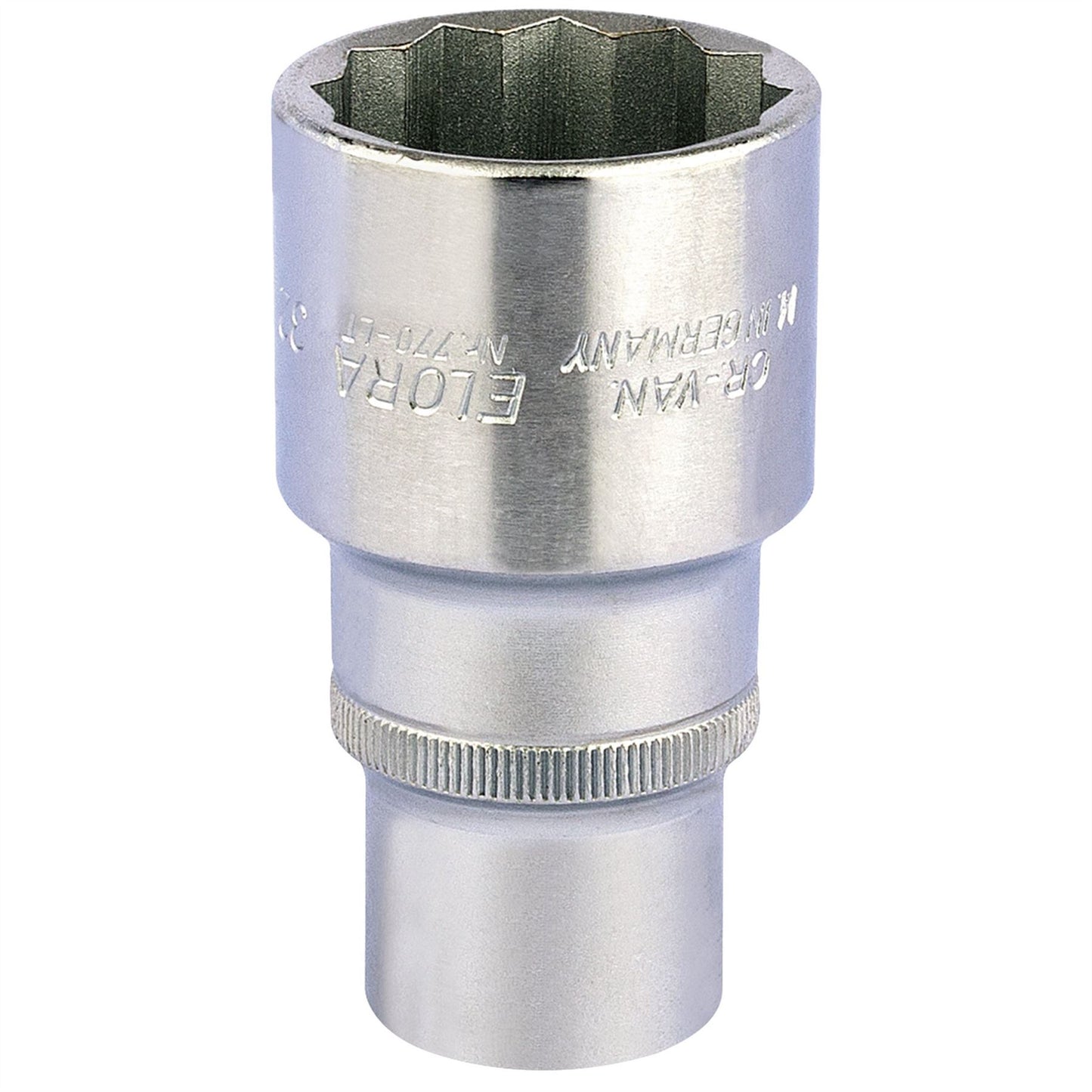 Elora 11940 Deep Bi-Hexagon Socket 1/2" Sq. Dr. 32mm Elora