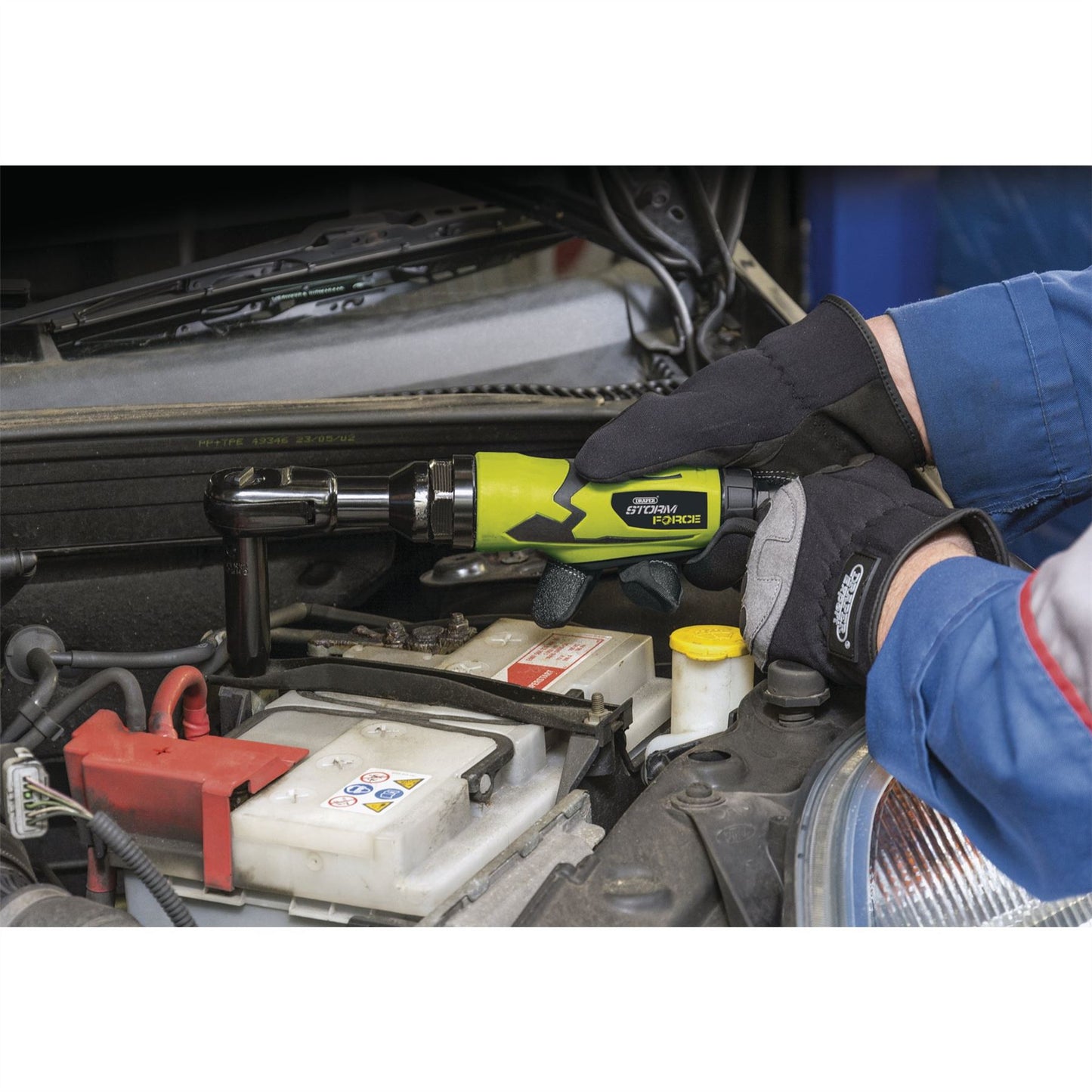 Draper 65034 Storm Force® Air Ratchet with Composite Body 1/2" Sq. Dr. Draper