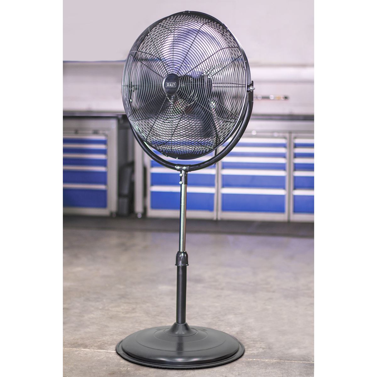Sealey HVF20P Industrial High Velocity Pedestal Fan 20" 230V Sealey